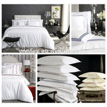 5 star hotel bleached bedding set